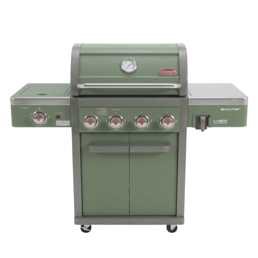 גריל גז 4 מבערים Coleman Pro Genius עם כירת צד G54534