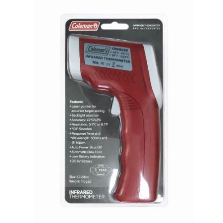 מדחום לייזר אינפרא אדום Coleman דגם OW8550