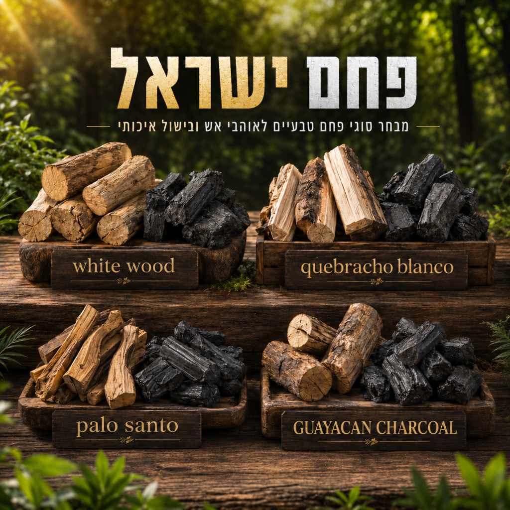 פחמי white wood (עץ לבן) - 3kg