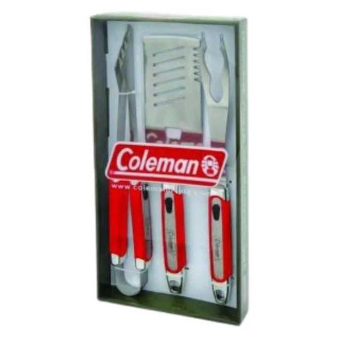 סט 3 כלי גריל מקצועי Coleman